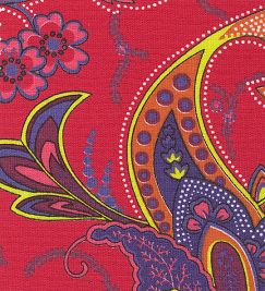 Paisley in Pink - 54" width - Click Image to Close
