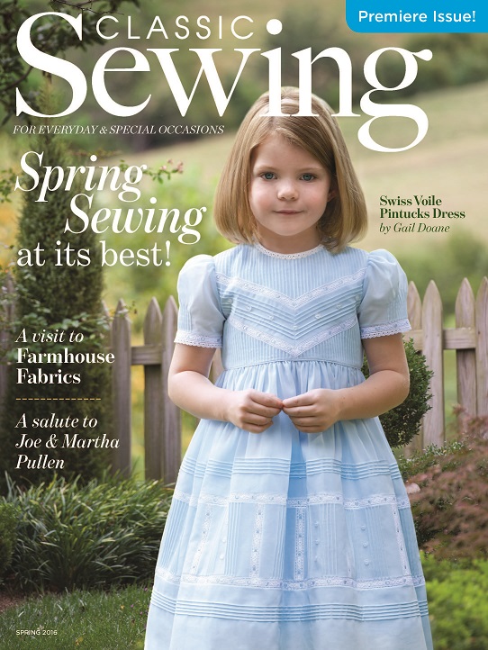 Classic Sewing - PREMIERE ISSUE! - Click Image to Close