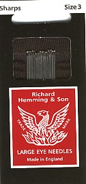Richard Hemming & Son Needles #3 Milliner