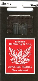 Richard Hemming & Son Needles #5 Milliner