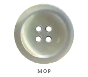 MOP Round Button 4-Hole - 7/16"